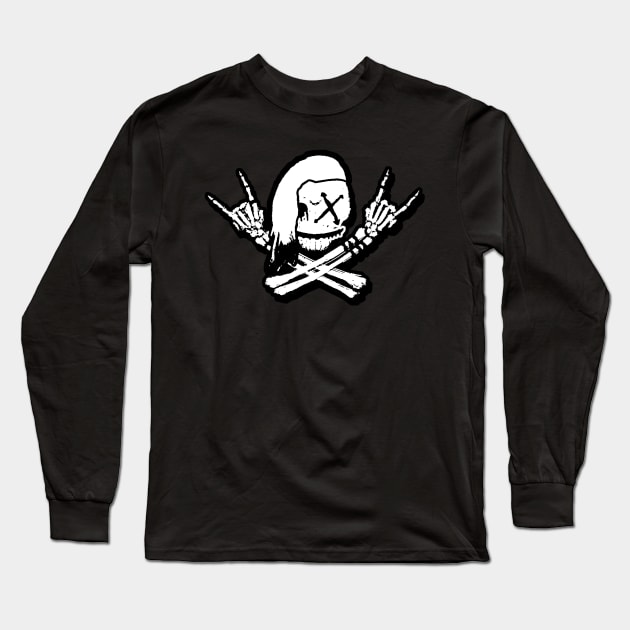 BAD AMY ''CROSSBONES'' Long Sleeve T-Shirt by KVLI3N